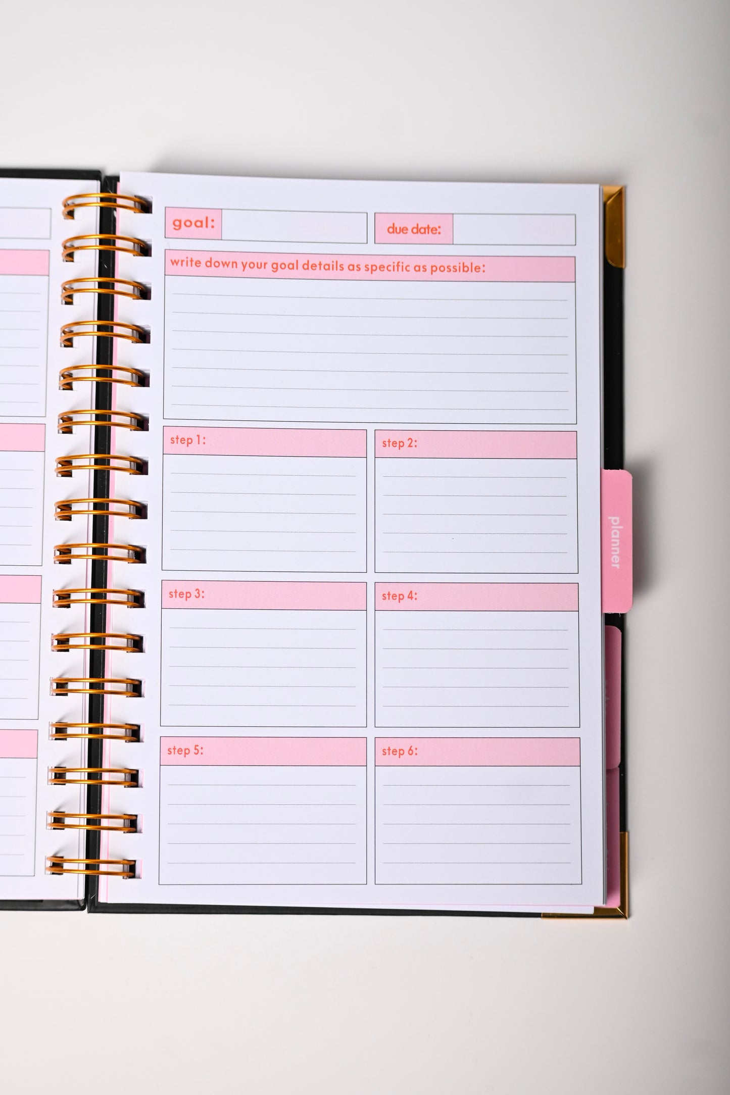 Goals planner