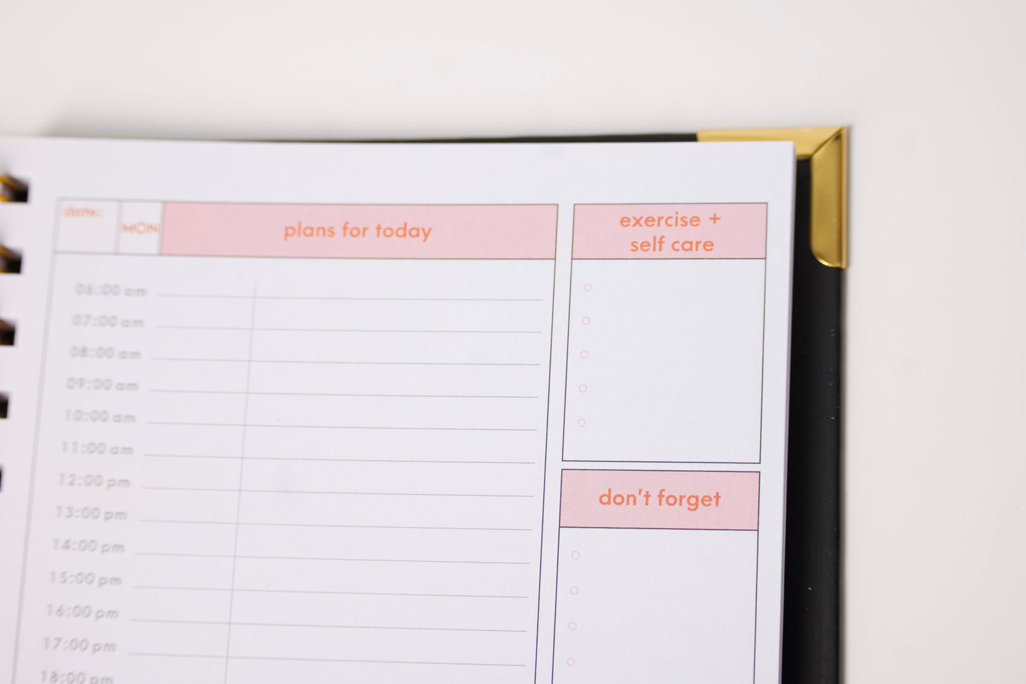 Goals planner