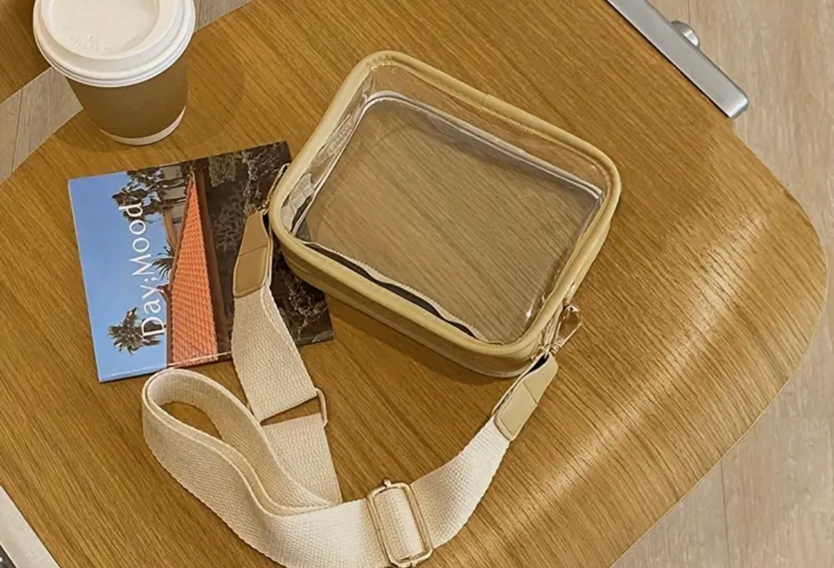 Clear purse