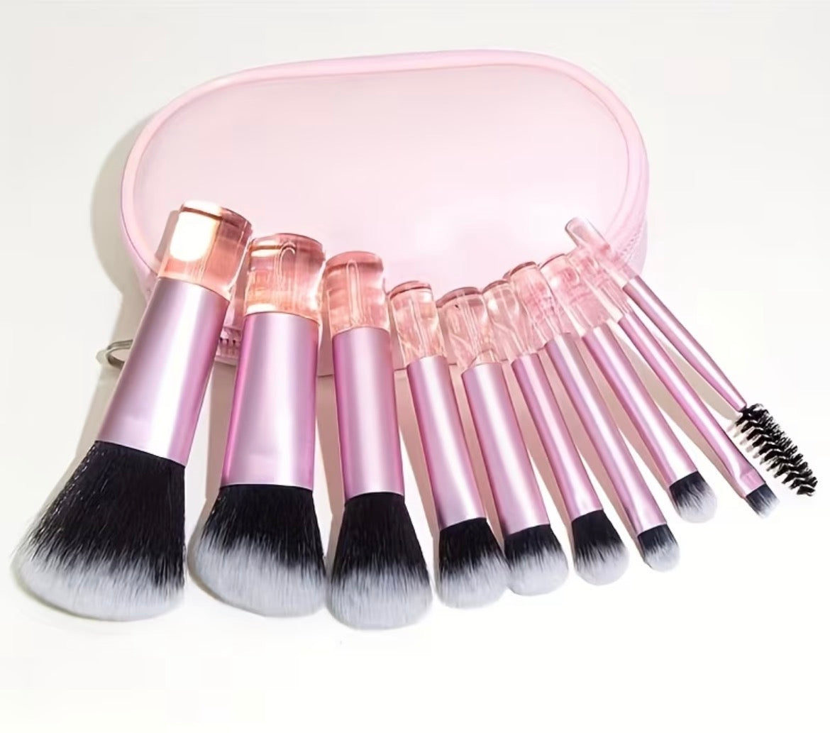 On-the-Go Glam Brush Set – 10pc