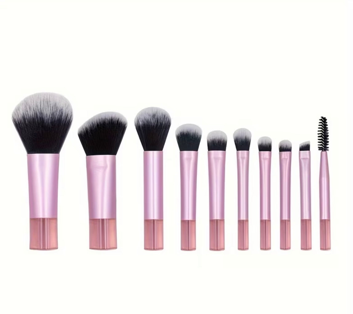 On-the-Go Glam Brush Set – 10pc